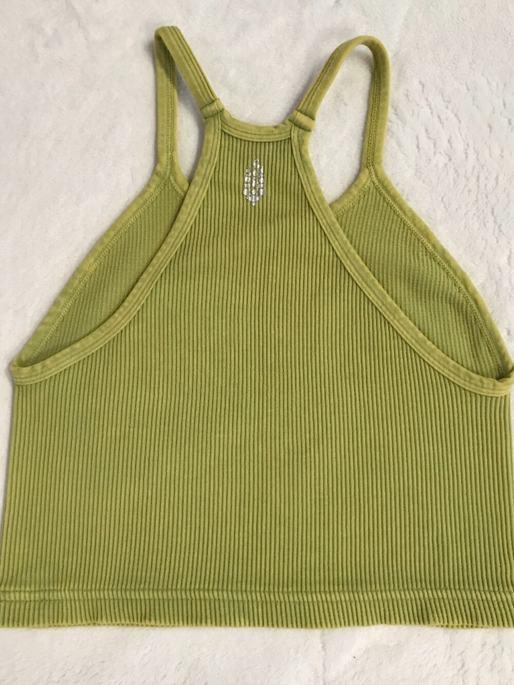 FP Movement Happiness Runs Crop Tank XS/S Ribbed Compression Racerback - Picture 8 of 11